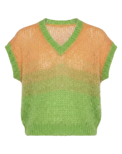 Lene Beier x Lind - LBÆble Strik - Light Green 